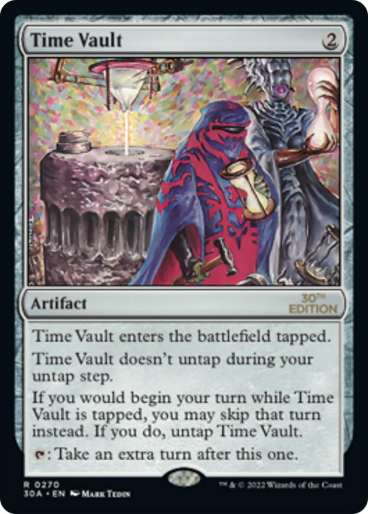 Time Vault (30A-270) [30th Anniversary Edition] MTG Single Wizards of the Coast