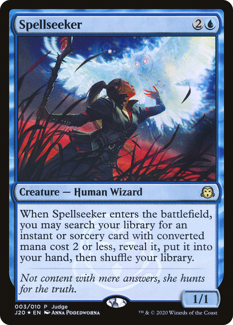 Spellseeker (JDG-003) [Misc] Judge Gift Cards 2020 Foil MTG Single Wizards of the Coast