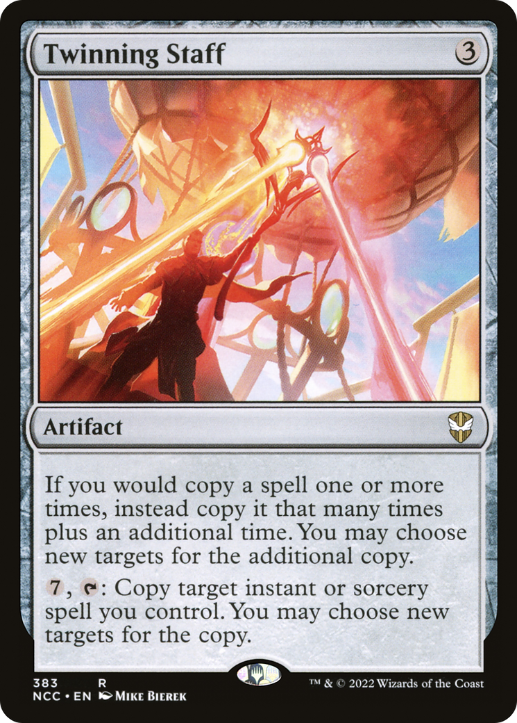 Twinning Staff (NCC-383) [New Capenna Commander] MTG Single Wizards of the Coast