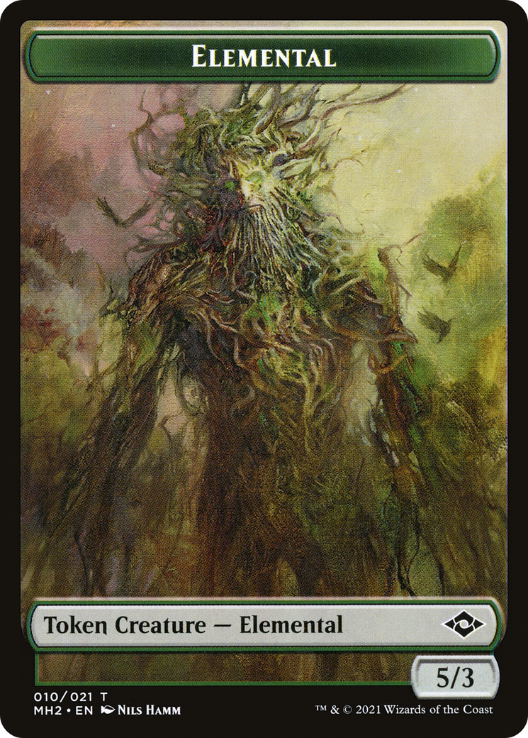 Elemental (TMH2-010) [Tokens] Modern Horizons 2 Tokens Foil MTG Single Wizards of the Coast