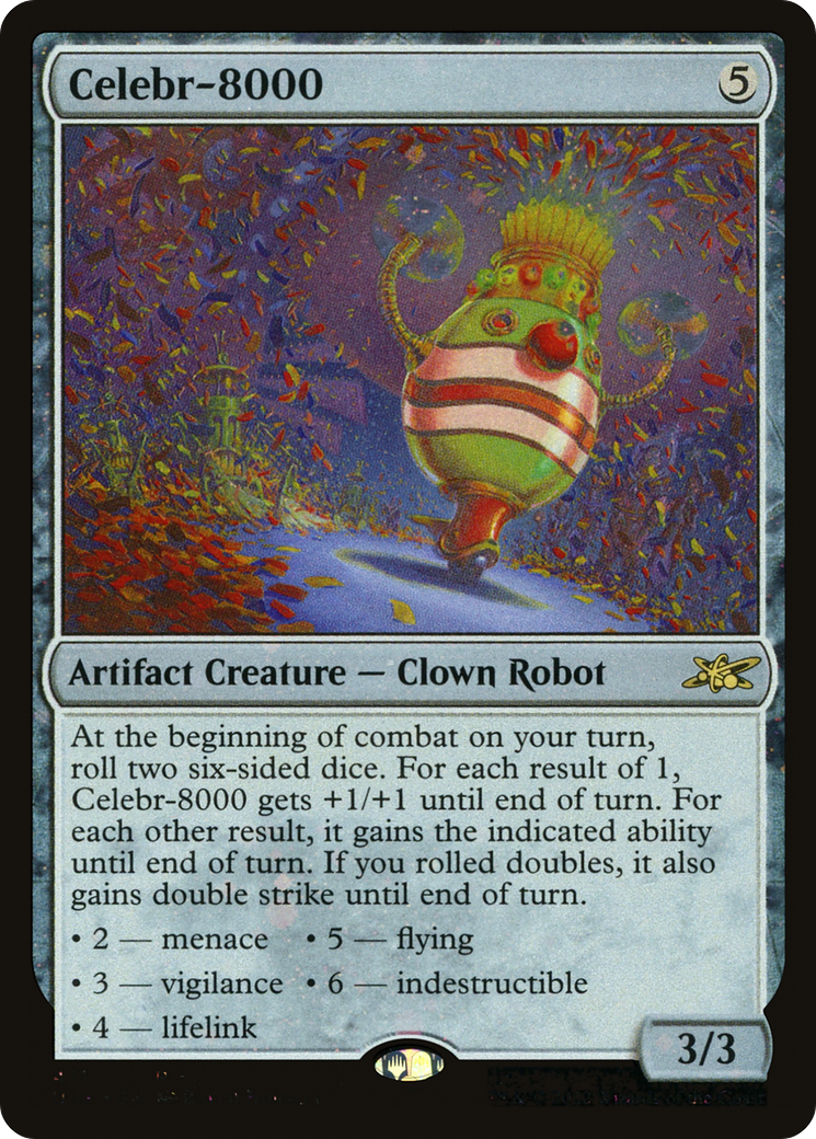 Celebr-8000 (Galaxy Foil) (UNF-471) [Unfinity] Foil MTG Single Wizards of the Coast