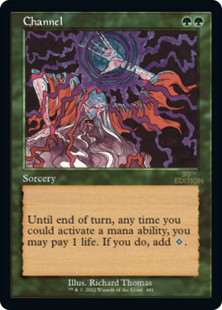 Channel (30A-481) [30th Anniversary Edition] MTG Single Wizards of the Coast
