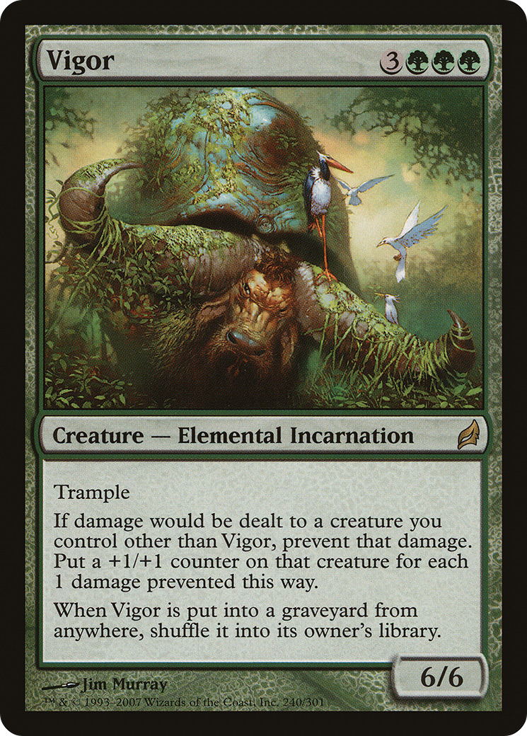 Vigor (LRW-240) [Lorwyn] Foil MTG Single Wizards of the Coast