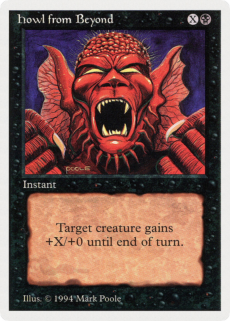 Howl from Beyond (SUM-114) [Misc] Summer Magic / Edgar MTG Single Wizards of the Coast