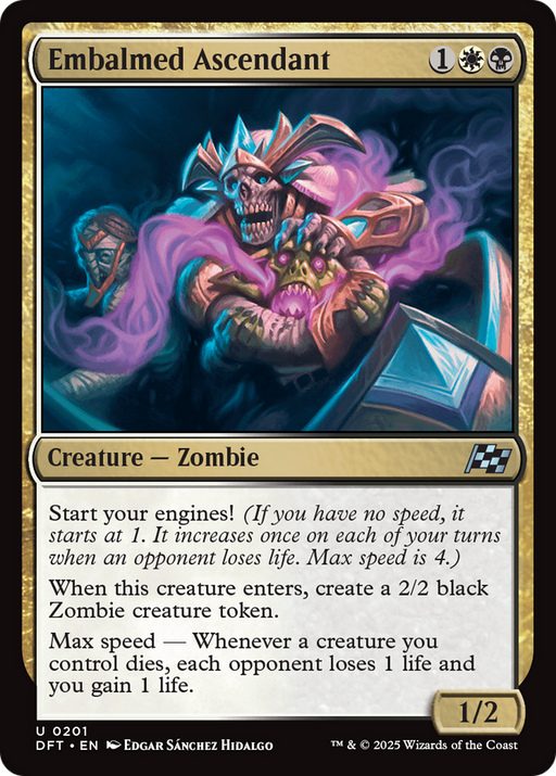 Embalmed Ascendant (DFT-201) [Aetherdrift] MTG Single Wizards of the Coast
