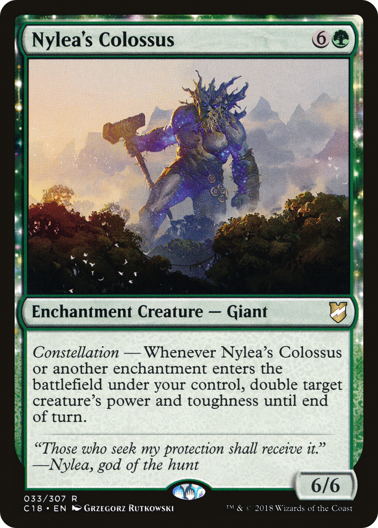 Nylea's Colossus (C18-033) [Commander 2018] MTG Single Wizards of the Coast
