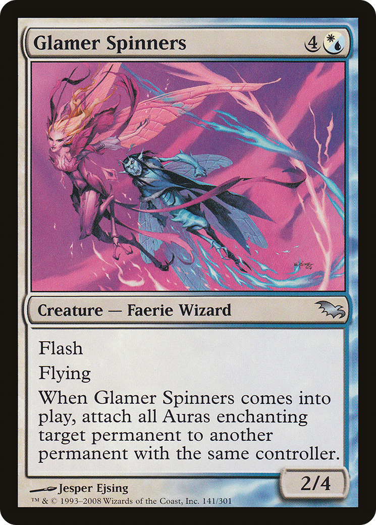 Glamer Spinners (SHM-141) [Shadowmoor] MTG Single Wizards of the Coast