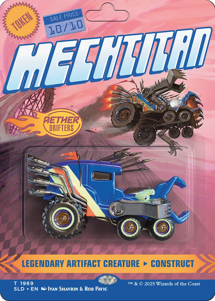 Mechtitan Token (SLD-1969) [Secret Lair Drop] (Borderless)