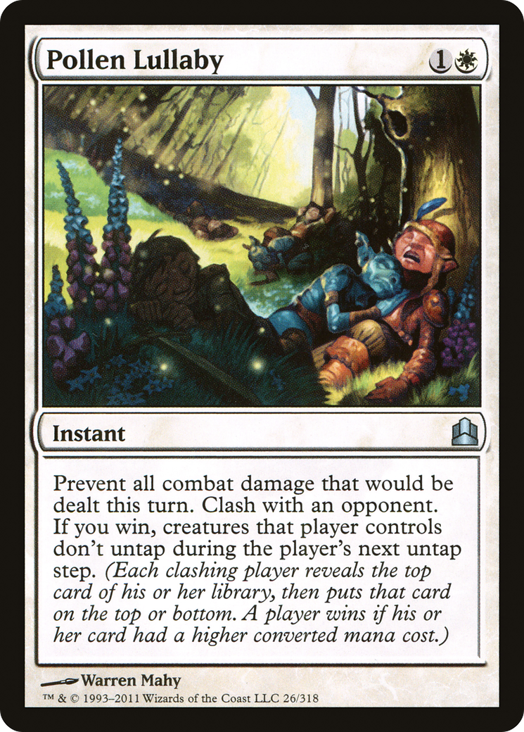 Pollen Lullaby (CMD-026) [Commander 2011] MTG Single Wizards of the Coast