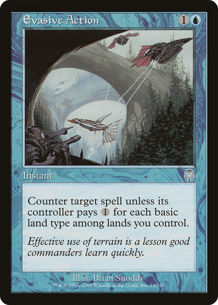 Evasive Action (APC-023) [Apocalypse] Foil MTG Single Wizards of the Coast