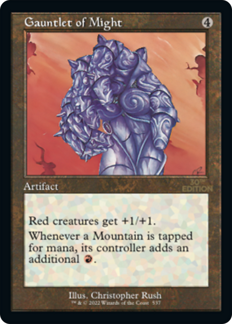 Gauntlet of Might (30A-537) [30th Anniversary Edition] MTG Single Wizards of the Coast