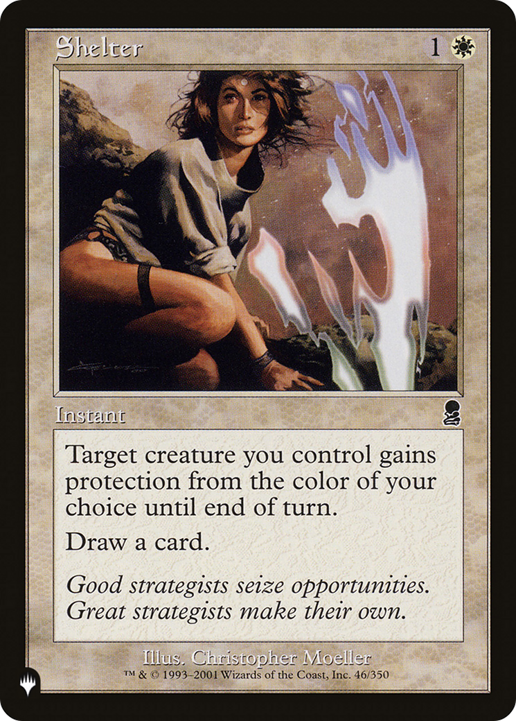 Shelter (LIST-ODY-46) [Mystery Booster] The List MTG Single Wizards of the Coast