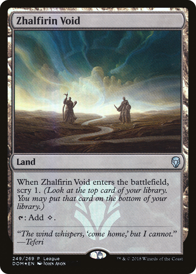 Zhalfirin Void (LEP-249) [Dominaria Promos] Foil MTG Single Wizards of the Coast