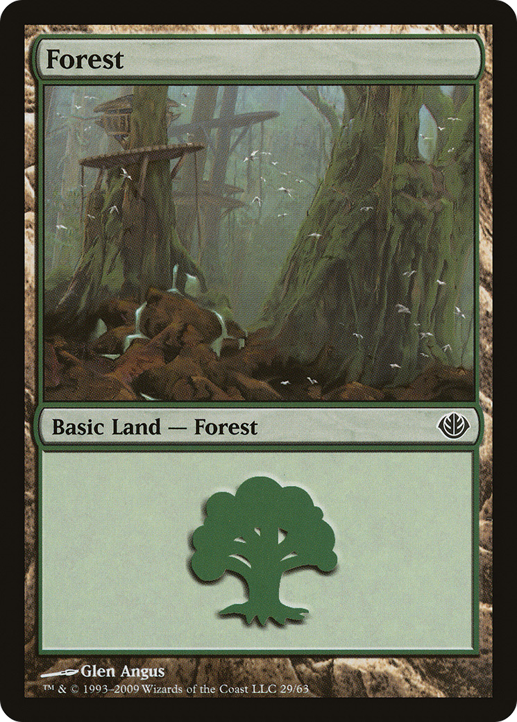 Forest (DDD-029) [Misc] Duel Decks: Garruk vs. Liliana MTG Single Wizards of the Coast