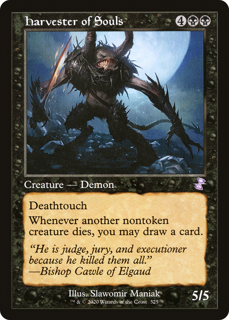 Harvester of Souls (TSR-325) [Time Spiral Remastered] MTG Single Wizards of the Coast