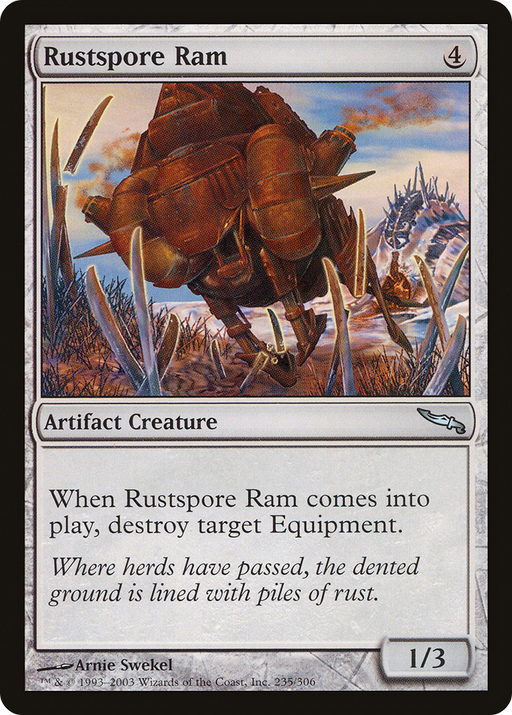 Rustspore Ram (MRD-235) [Mirrodin] Foil MTG Single Wizards of the Coast