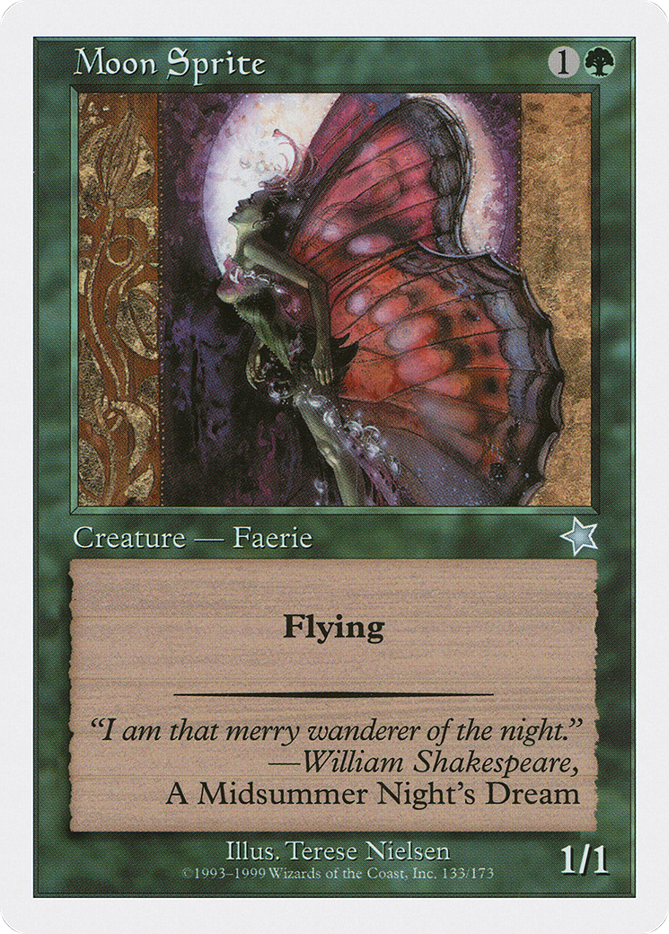 Moon Sprite (S99-133) [Misc] Starter 1999 MTG Single Wizards of the Coast