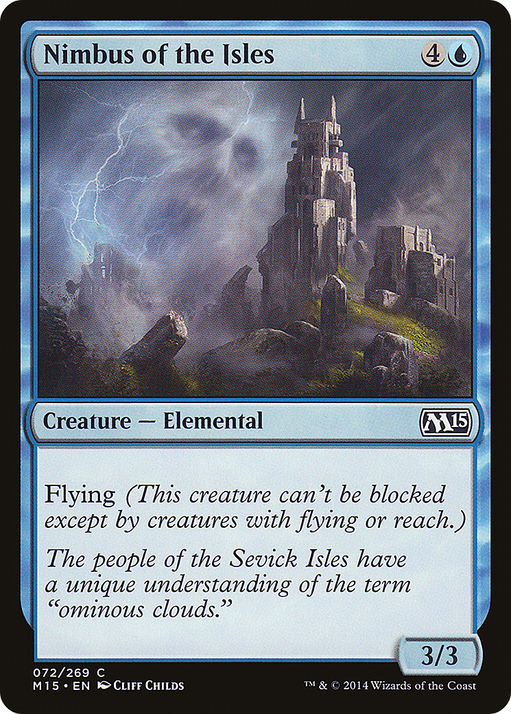 Nimbus of the Isles (M15-072) [Magic 2015] MTG Single Wizards of the Coast