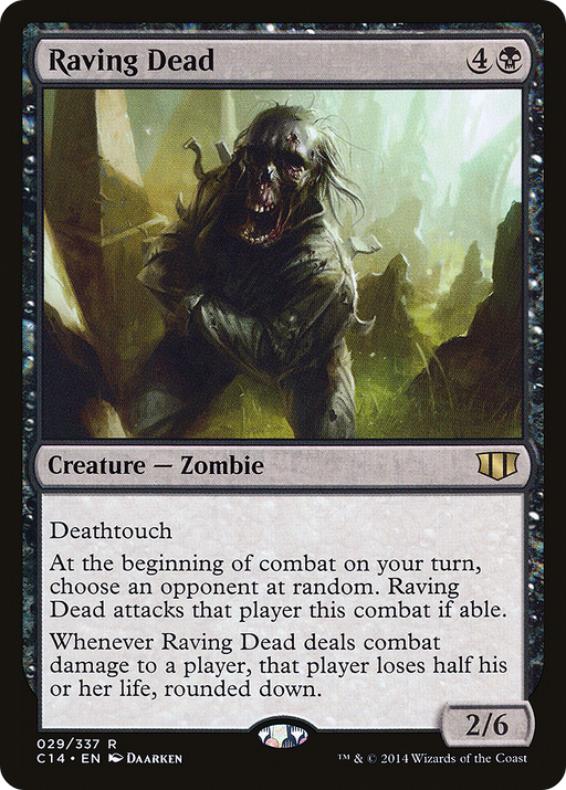 Raving Dead (C14-029) [Commander 2014] MTG Single Wizards of the Coast