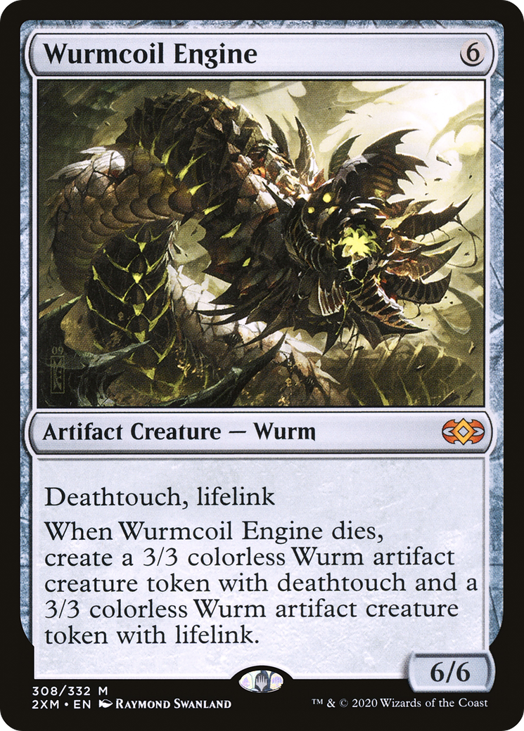 Wurmcoil Engine (2XM-308) [Double Masters] Foil MTG Single Wizards of the Coast