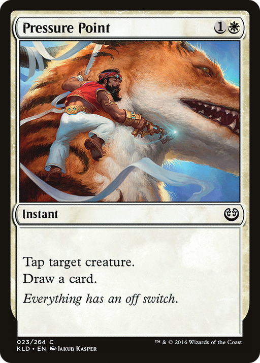 Pressure Point (KLD-023) [Kaladesh] Foil MTG Single Wizards of the Coast