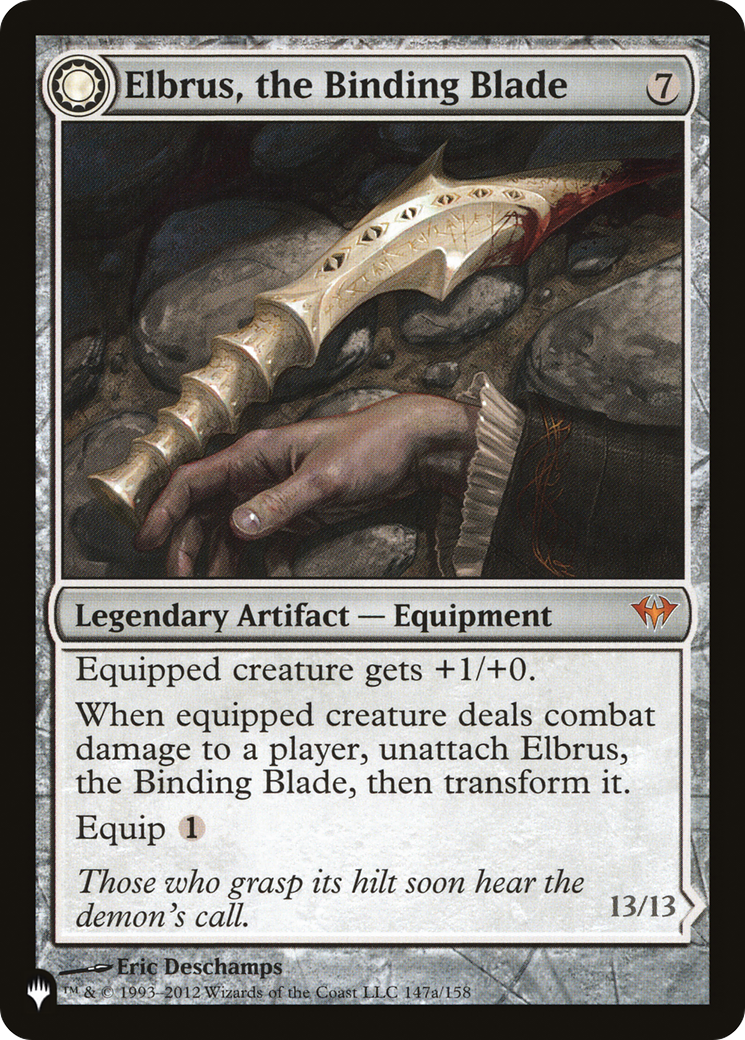 Elbrus, the Binding Blade (LIST-147) [Mystery Booster] The List MTG Single Wizards of the Coast