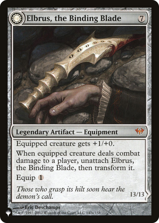 Elbrus, the Binding Blade (LIST-147) [Mystery Booster] The List MTG Single Wizards of the Coast