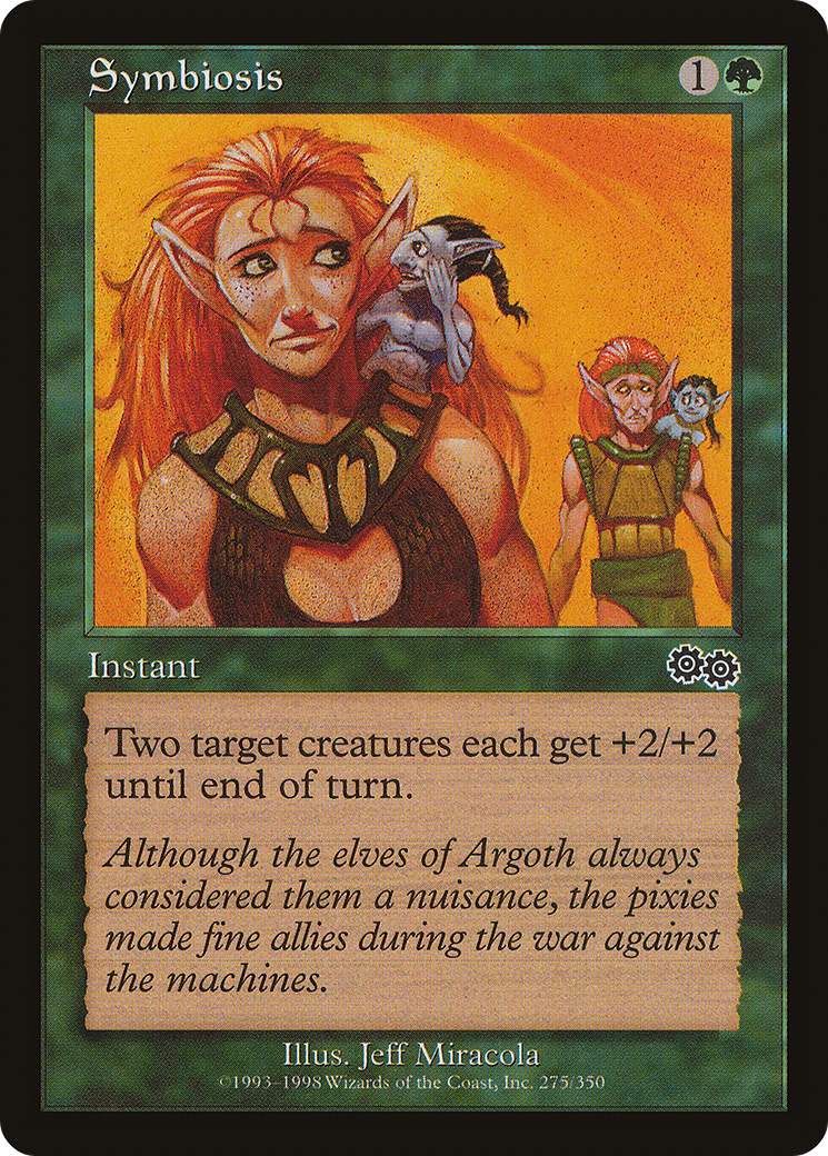 Symbiosis (USG-275) [Urza's Saga] MTG Single Wizards of the Coast
