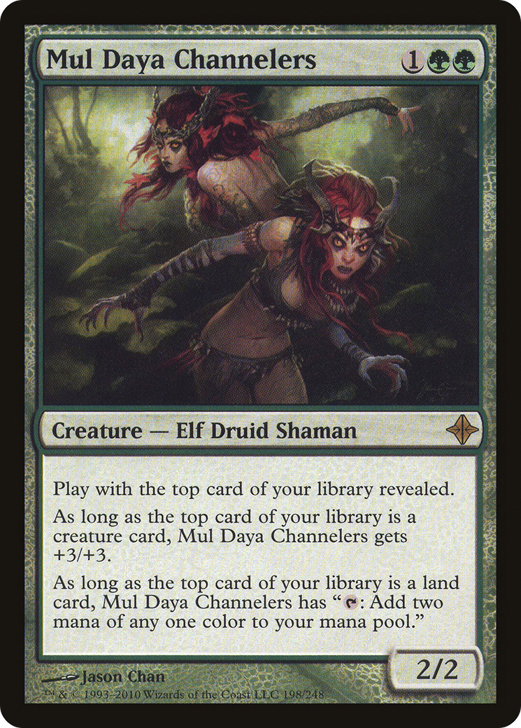 Mul Daya Channelers (ROE-198) [Rise of the Eldrazi] MTG Single Wizards of the Coast