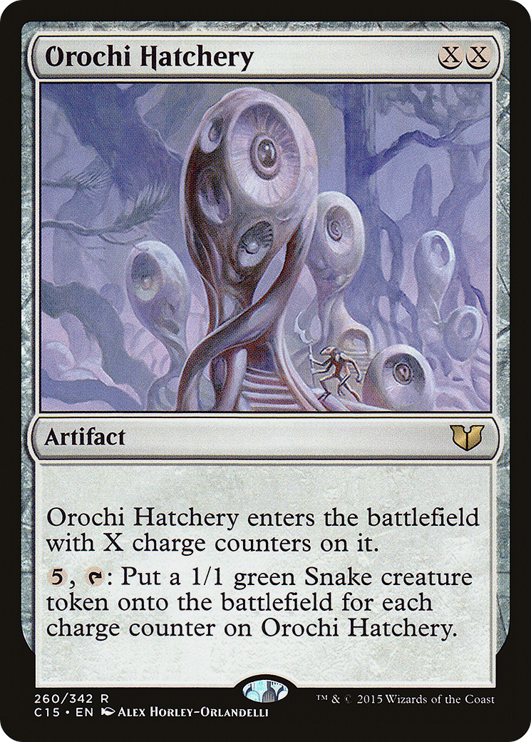 Orochi Hatchery (C15-260) [Commander 2015] MTG Single Wizards of the Coast
