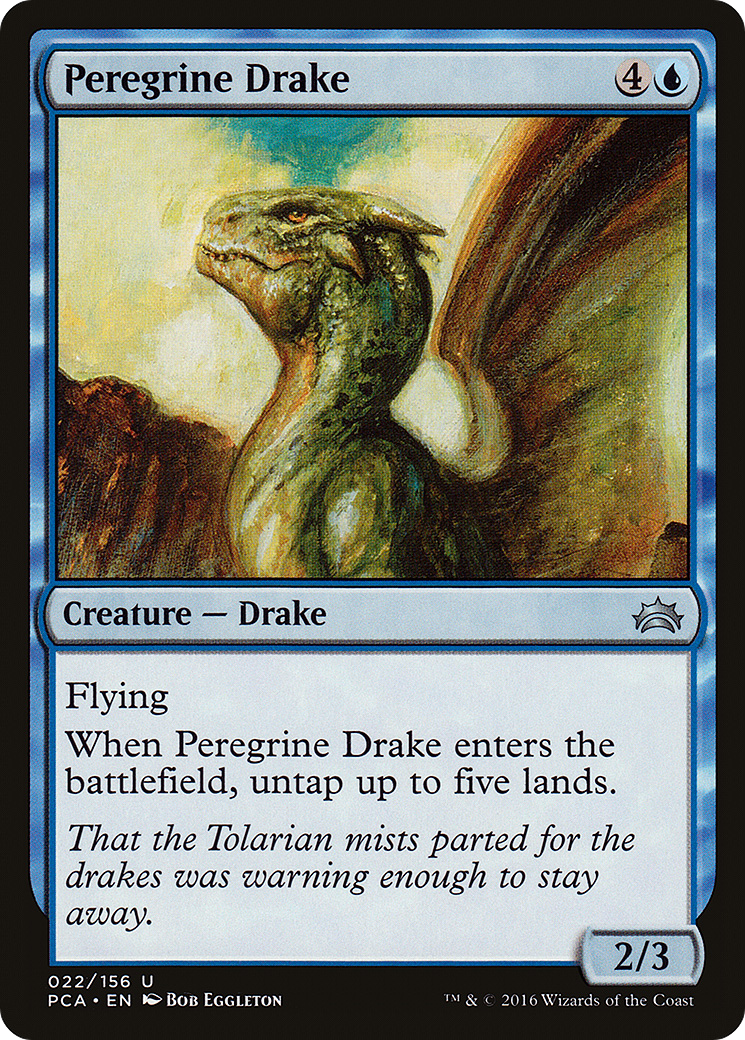 Peregrine Drake (PCA-022) [Misc] Planechase Anthology MTG Single Wizards of the Coast