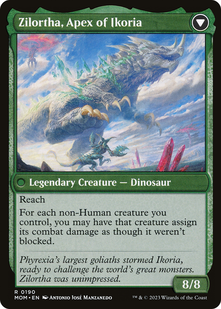 Invasion of Ikoria (MOM-190) [March of the Machine] Foil MTG Single Wizards of the Coast