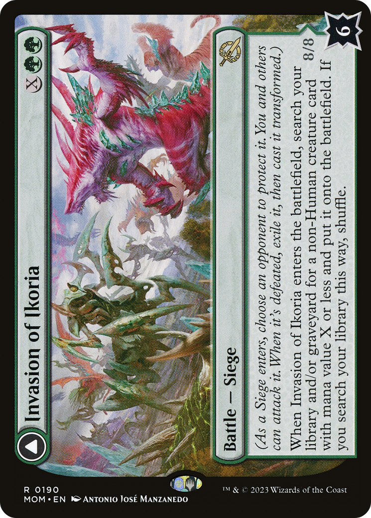 Invasion of Ikoria // Zilortha, Apex of Ikoria [March of the Machine] MTG Single Magic: The Gathering