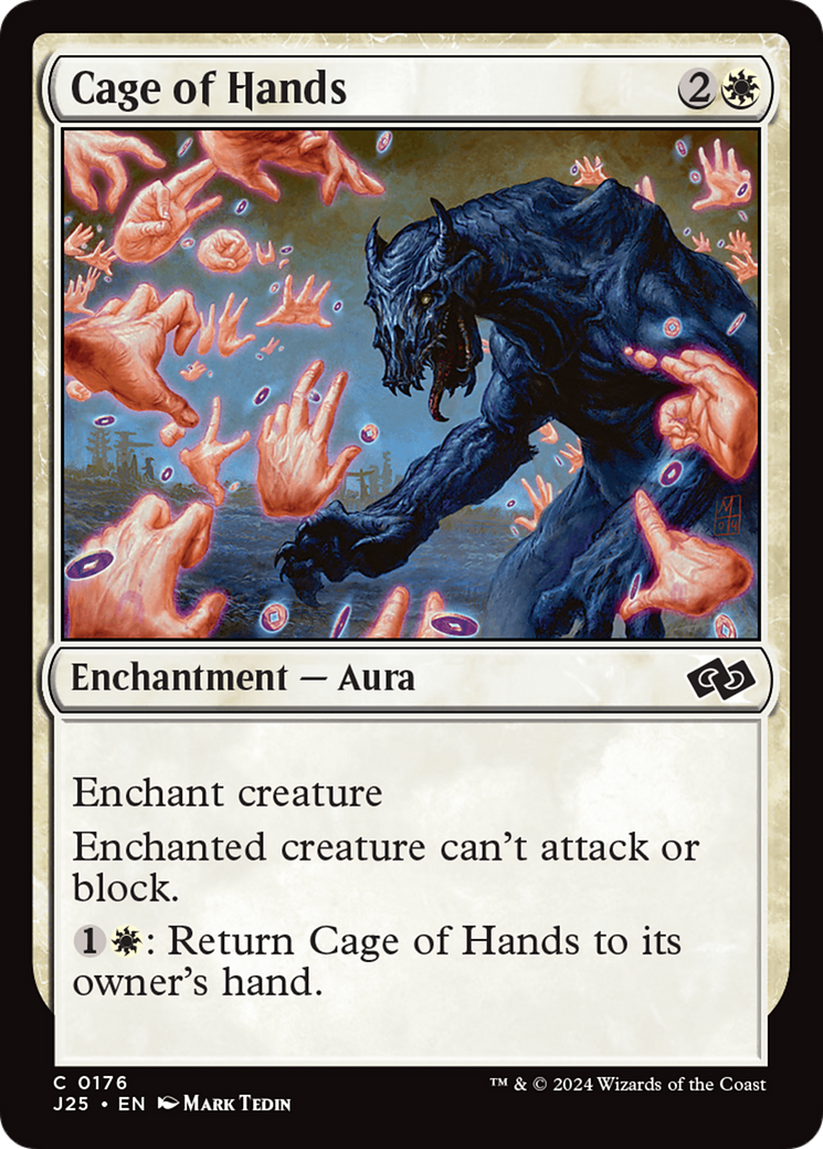 Cage of Hands (J25-176) [Foundations Jumpstart] MTG Single Wizards of the Coast
