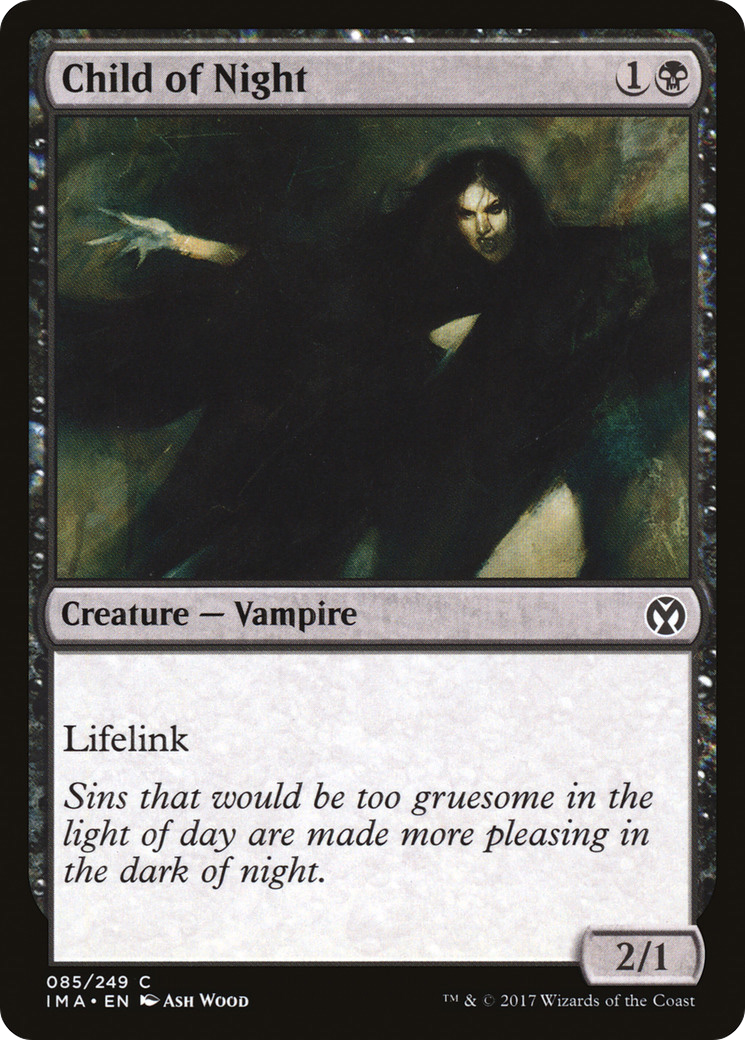 Child of Night (IMA-085) [Iconic Masters] MTG Single Wizards of the Coast