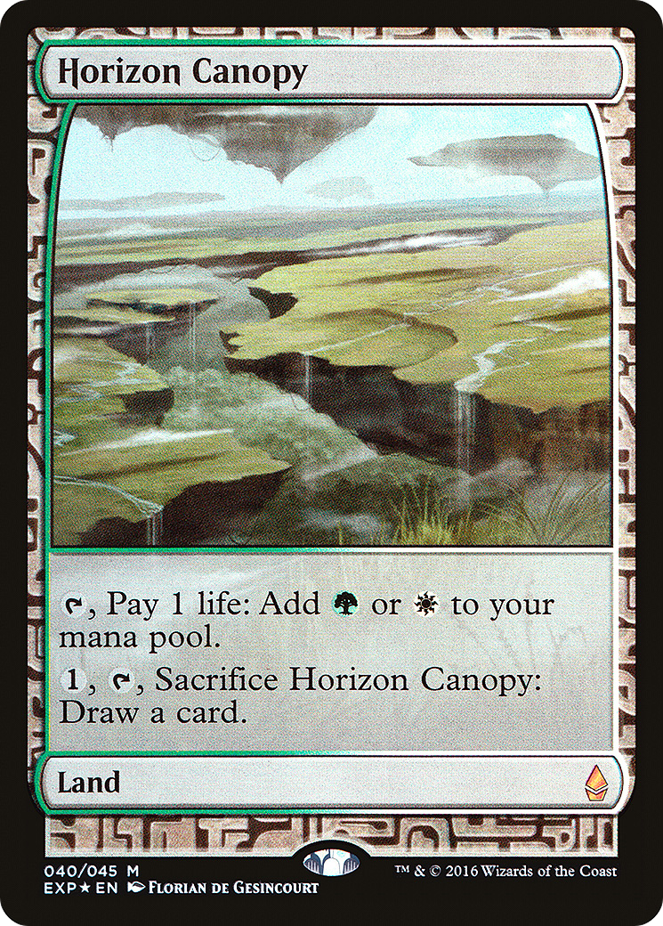 Horizon Canopy (EXP-040) [Zendikar Expeditions] Foil MTG Single Wizards of the Coast