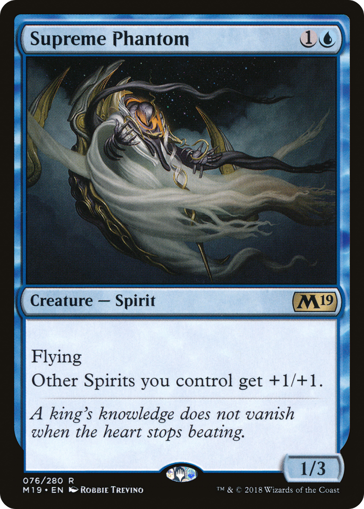 Supreme Phantom [Core Set 2019] MTG Single Magic: The Gathering
