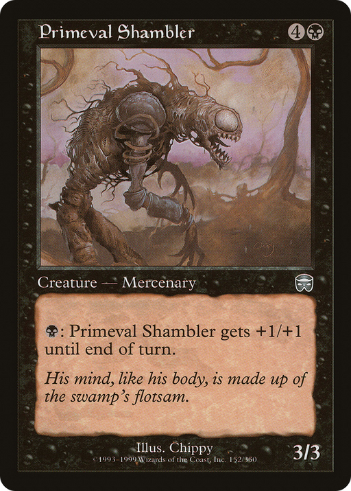 Primeval Shambler (MMQ-152) [Mercadian Masques] MTG Single Wizards of the Coast