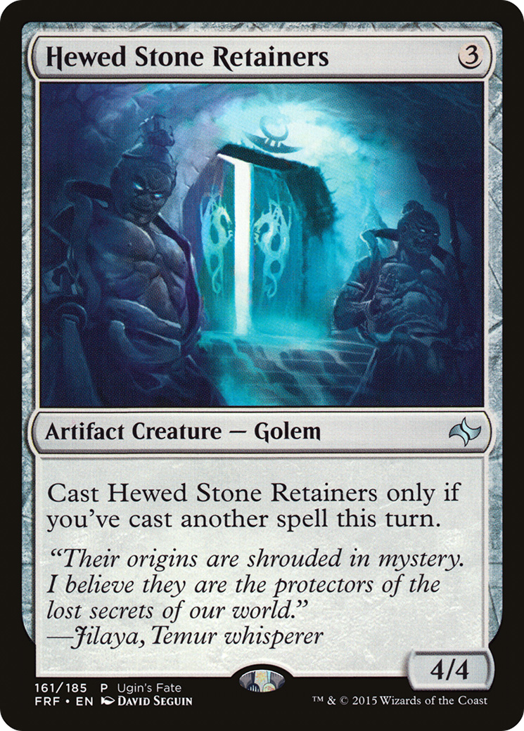 Hewed Stone Retainers (FRF_UGIN-161) [Ugin's Fate] MTG Single Wizards of the Coast