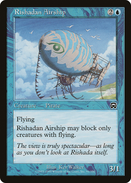 Rishadan Airship (MMQ-091) [Mercadian Masques] Foil MTG Single Wizards of the Coast