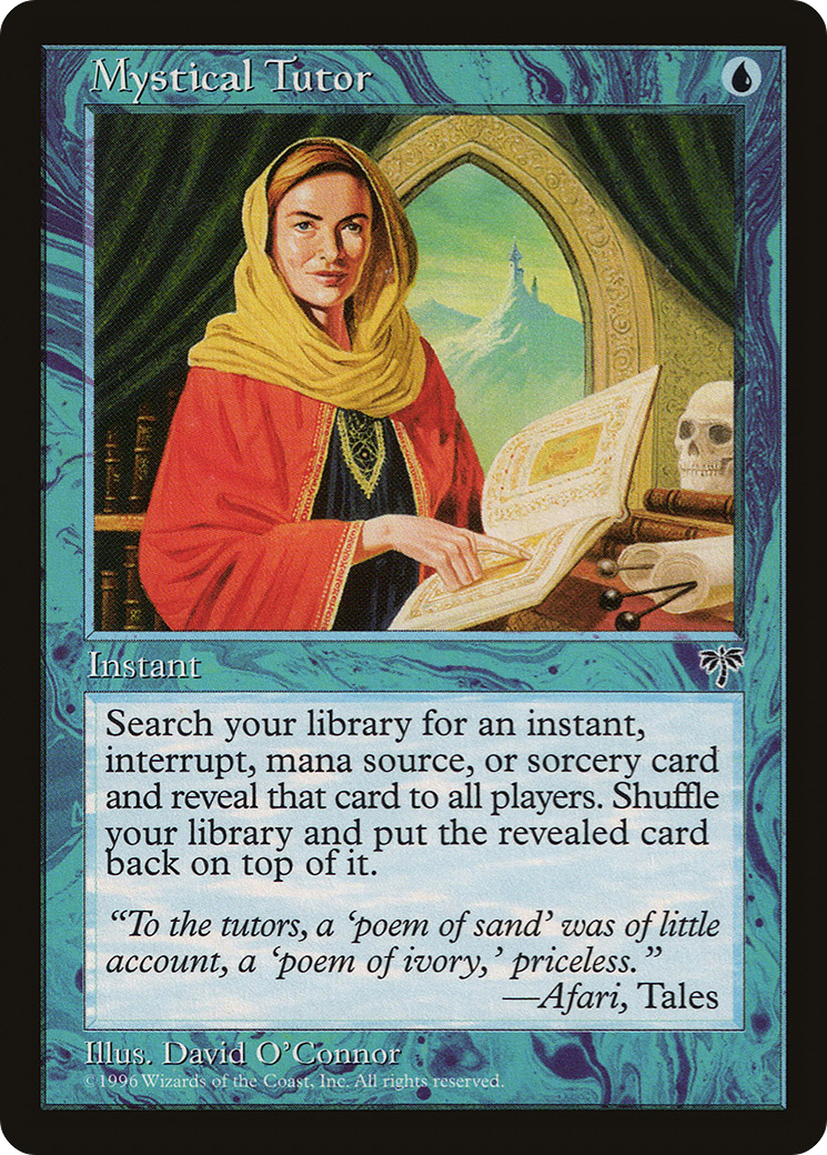 Mystical Tutor (MIR-080) [Mirage] MTG Single Wizards of the Coast