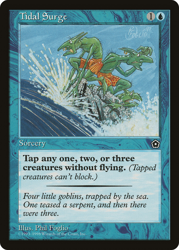 Tidal Surge (P02-) [Misc] Portal Second Age MTG Single Wizards of the Coast