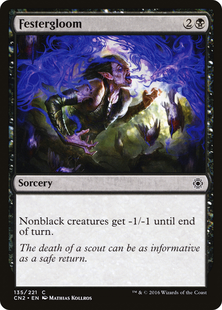 Festergloom (CN2-135) [Conspiracy: Take the Crown] MTG Single Wizards of the Coast