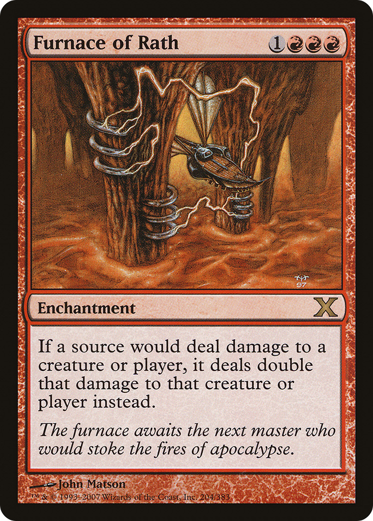 Furnace of Rath (10E-204) [Tenth Edition] MTG Single Wizards of the Coast