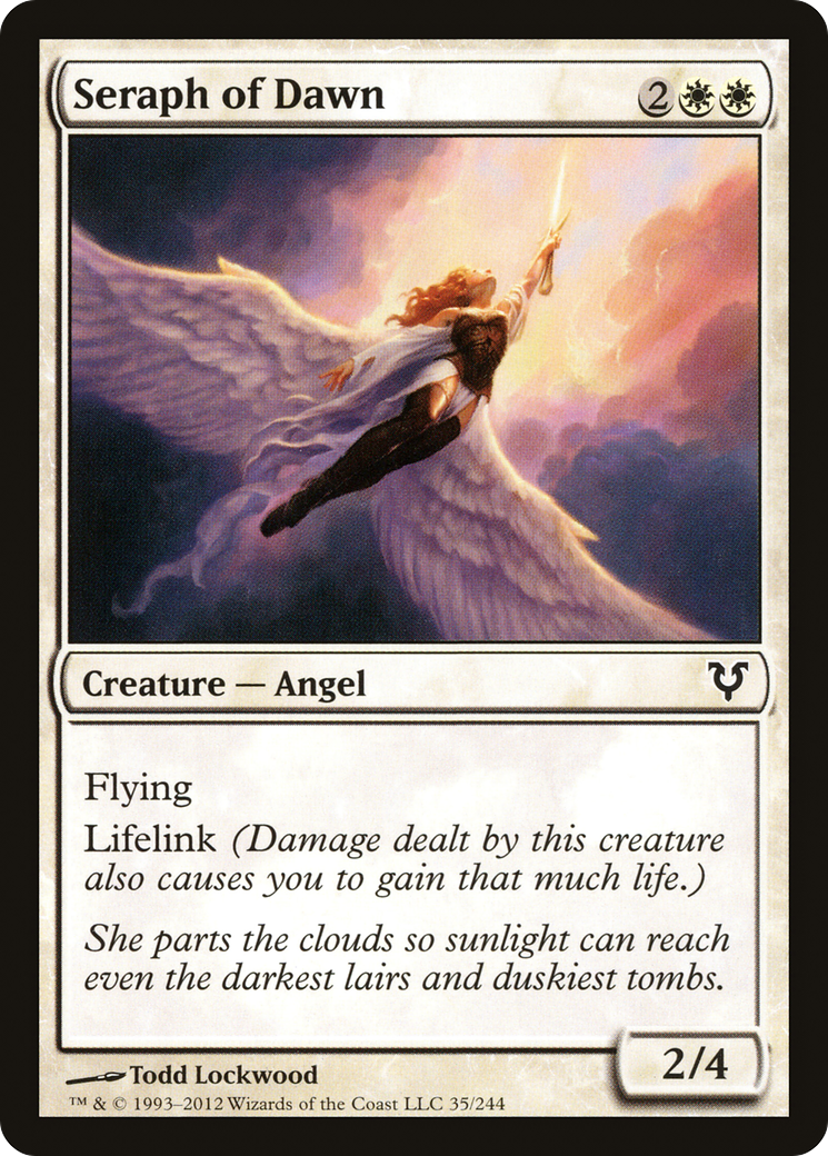 Seraph of Dawn (AVR-035) [Avacyn Restored] MTG Single Wizards of the Coast