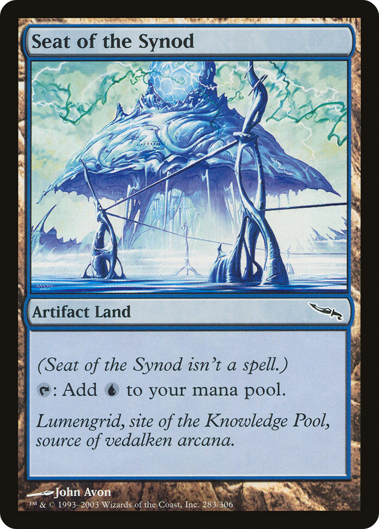 Seat of the Synod (MRD-283) [Mirrodin] MTG Single Wizards of the Coast