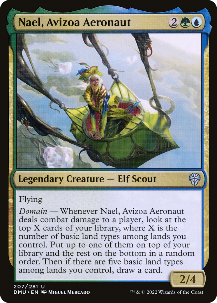 Nael, Avizoa Aeronaut (DMU-207) [Dominaria United] Foil MTG Single Wizards of the Coast