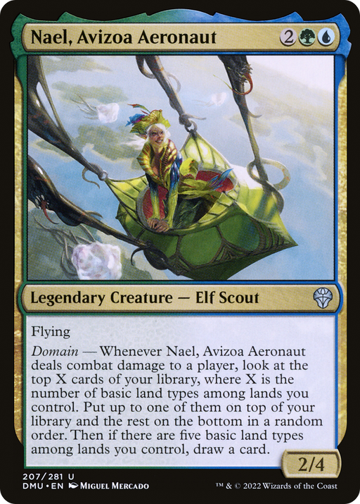 Nael, Avizoa Aeronaut (DMU-207) [Dominaria United] Foil MTG Single Wizards of the Coast