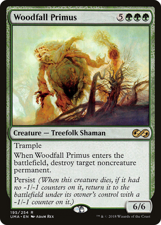 Woodfall Primus (UMA-195) [Ultimate Masters] Foil MTG Single Wizards of the Coast