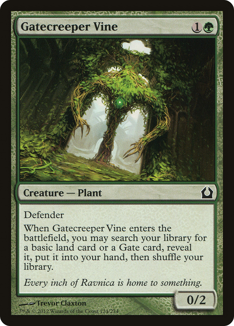 Gatecreeper Vine (RTR-124) [Return to Ravnica] Foil MTG Single Wizards of the Coast